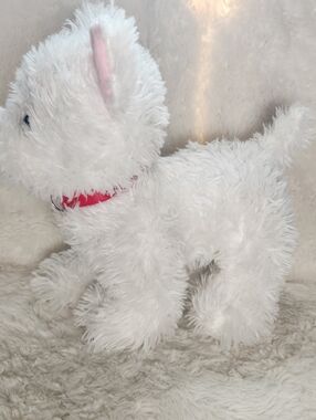 12" Build-A-Bear West Highland White Terrier "Westie" Dog EUC